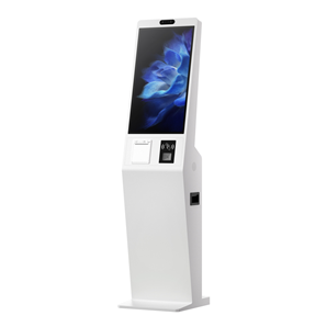 21.5"/27" Self-Service Ordering Kiosk with Dual Screen & Thermal Printer | Interactive Payment Terminal for Restaurants & Retail