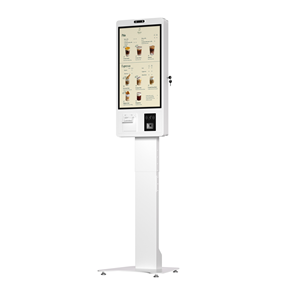 21.5"/27"/32" Interactive Self-Service Ordering Kiosk | Slim Digital Signage for Restaurant & Retail
